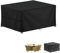 LAMUNI Housse Table de Jardin, 140x70x70cm Bâche Salon de Jardin Rectangulaire Housse Protection Salon de Jardin Imperméable Bache Table de Jardin, Anti-UV, 420D Oxford Housse Table Exterieur