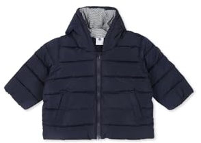 Petit Bateau A0B40 Doudoune Manches Longues Bébé Garçon, Smoking 12 Mois