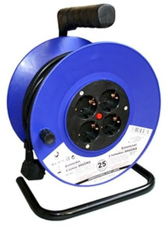 Kabeltrommel, 50 m, 3 x 1,5 mm, 16 A