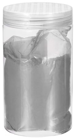 QUARKZMAN 7oz (200g) Ossido Ferro in Polvere, Pigmento per Cemento, Pigmento Ossido Ferro per Vernici Pastello per Piastrelle, Cemento, Grigio Chiaro