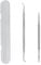 EIROVYA 2 PCS Cavador de uñas (14 cm) y lima de uñas encarnadas (13 cm) - Corrector uñas Encarnadas- Herramienta de acero inoxidable para limpiar el lecho ungueal - Manicura profesional de pies