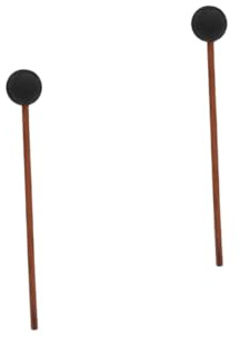 ifundom 2stücke Friction Gong Mallet Mit Holzgriff Walgesang-imitierender Schlägel Für Meditation Und Yoga Geeignet Für Kleine Und Große Gongs Kompakt Und Tragbar Beruhigende Töne