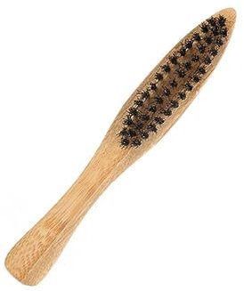 Beatifufu 2stücke Bartbürste Mit Borsten Für Männer Bartreinigungsbürste Zum Stylen Langer Griff Tragbar Gesichts Pinsel Aus Hautschonendem Material