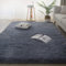 XUEDNGM Hochflor Langflor Teppiche Modern 185 x 250 cm Waschbar Bis 30 Grad, Super Soft, Anti-Rutsch, Flauschig Modern Flauschig Weich Teppich Nicht-Slip Teppich für Wohnzimmer, Schlafzimmer, Grau
