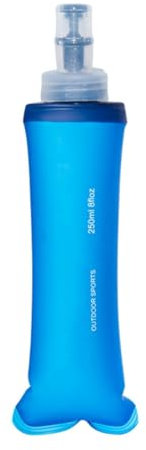 MEAKTSMI Weiche, faltbare Wasserflasche, tragbar, TPU, weiche Flasche, Trinkflasche, Trinkflasche, Outdoor-Sport, Trinkflasche