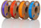TPU Filament 1.75mm Bundle, TINMORRY 3D Printer Filament Bundle, 250g x 4 Spools, Red+Orange+Purple+Lake Blue