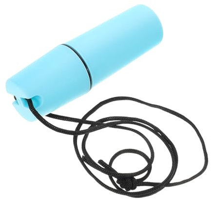 Milisten 2 Pièces Plongée en Apnée Boîte Sèche Cylindrique Étanche Bouteille De Conteneur De Kayak Conteneur De Bidon Sec Étanche avec Corde pour La Plongée Kayak Bateau Canoë Natation