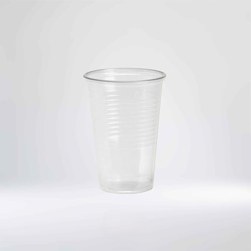 PACKEO 100/200 / 500/1000 Stk. Trinkbecher transparent klar 0,2 l, 200 ml, PP, Ø 70 mm - 0,3 l, 300 ml, PP, Ø 78 mm - 0,4 l, 400 ml, PP, Ø 95 mm (1000, 0,2l)