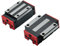 HGH15CA HGW15CC Gleitblock for HGR15 Linearführungen Gleitlager for CNC-Fräser, 1 Stück(1PC HGH15CA)