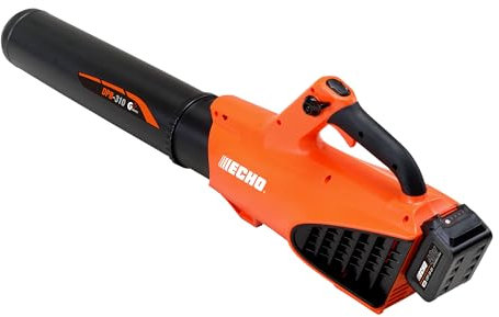 ECHO 40V Akku-Blasgerät DPB-310 Laubbläser (72,5 m/s Luftgeschwindigkeit, stufenlose Drehzahlregulierung, 1,9 kg)