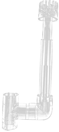 Stgfyxgs Aquarium Skimmer Acryl Ölfilmentferner Oberflächenskimmer Innenfilter Abnehmbarer Filterkorb für Sauberes Wasser für Aquarienpflege Haustieraqu, Innendurchmesser 16