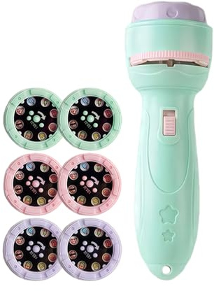 Générique Projector Flashlight for Kids – Projector Torch Flashlight, Eye Protection Bedtime Night Light Projectors Flashlights for 3+ Years Old Boys Girls Children Son Daughter