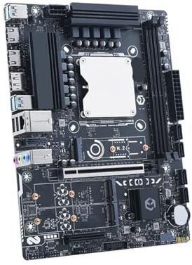 Compatible avec Le kit de Carte mère ERYING i9 13980HX. | 24C32T, DDR4, NVMe M.2, PCIe 4.0 x16, facteur de forme M-ATX.