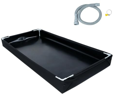 Piscina per tartarughe pieghevole e portatile | habitat per rettili per tartarughe d'acqua, casa, interni ed esterni, soggiorno, giardino, cortile e
