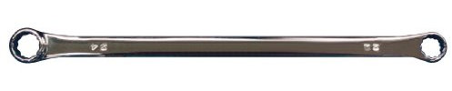 SW-Stahl 01354L Doppelringschlüssel extra lang, 17 x 19 mm