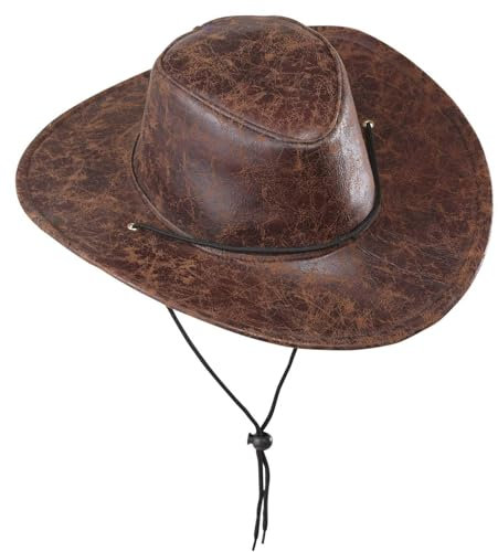 WIDMANN MILANO PARTY FASHION SA-1416C WIDMANN Cowboy Hut Kunstleder