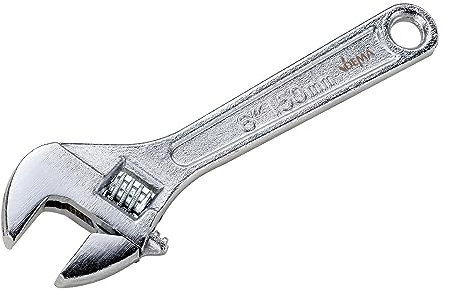DEMA Rollgabelschlüssel Gabelschlüssel Maulschlüssel Schraubenschlüssel verstellbar 15 cm Maulöffnung 0-20 mm