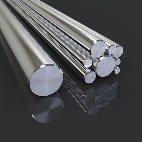JD Multi Metals - 304 Stainless Steel Round Bar, Silver, 10mm x 1000mm