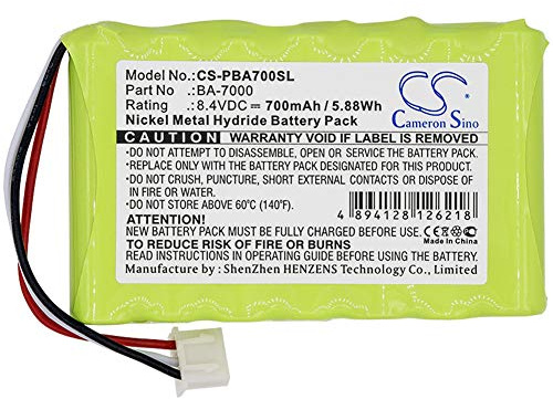 CS-PBA700SL Akku 700mAh Kompatibel mit [Brother] P-Touch, P-Touch 7600VP, PT-7600, PT-7600 Label Printer Ersetzt BA-7000