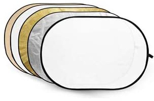 Godox 5 in 1 Gold, Silver, Soft Gold, White, Translucent 80X120cm