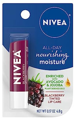 Nivea BlackBerry Lippenpflege 0,17 oz (1er Pack)