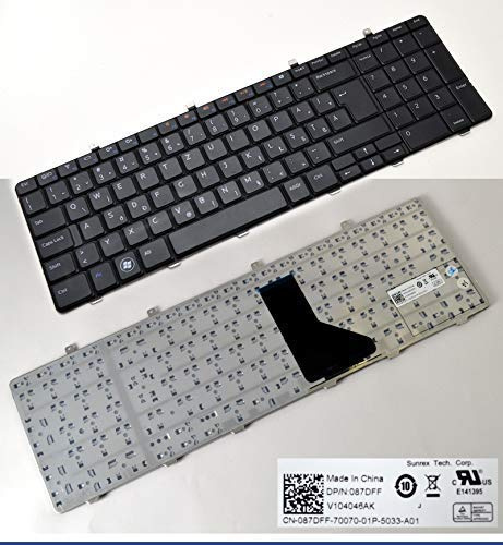 Inspiron Tastiera Del Computer Portatile Dell 1764 Cn-087dff V104046ak Rumeno #8.5
