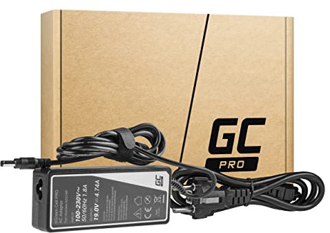 Green Cell 90W 19V 4.74A Chargeur Ordinateur Portable pour ASUS A52 K50IJ K52 K52F K52J K53S K53SV X52 X52J X53S X53U X54C X54 X54H (5.5-2.5mm)