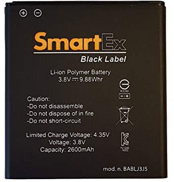 Smartex® Black Label Akku kompatibel mit Samsung Galaxy J3 J5 (EB-BG530BBC)