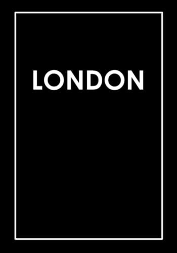 London: Coffee Table Book | Dekoratives Wohnaccessoire zum Ausschmücken von Regalen, Tischen, Fensterbänken und mehr! | Größe: L | Cover: Schwarz (Metropolen der Welt | L | Schwarz)