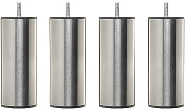Someo 4 Pieds cylindriques INOX 15 cm