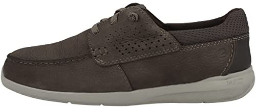 Clarks Gorwin Moc, Mocasines, para Hombre, Marrón (Brown Nubuck), 44 EU