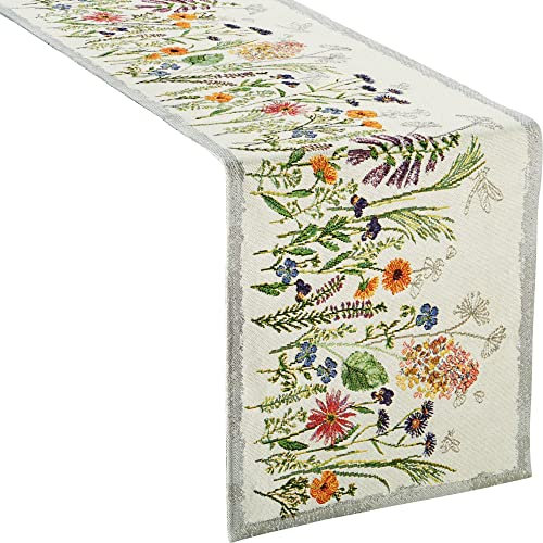 Sander Tischläufer Garden Delight Gobelin bunt Größe 32x96 cm