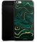 DeinDesign Slim Case extra dünn kompatibel mit Apple iPhone 6s Plus Silikon Handyhülle schwarz Hülle Flüssig Stein Marmor