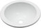 pro-Styling Lavabo rond pour camping-car, caravane, camping, bateau, diamètre : 290 mm, blanc