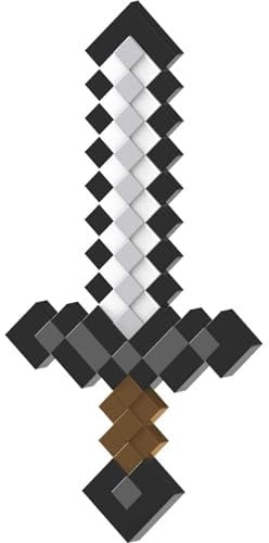 MINECRAFT - Kinder Diamantschwert und verzauberte Spitzhacke perfekt zum Schürfen von Blocks und Bekämpfen von Zombies, ab 6 Jahren, HLP59