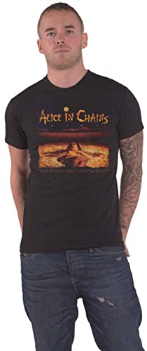 Plastic Head Alice in Chains 'Dirt Tracklist' (Black) T-Shirt (as8, Alpha, xx_l, Regular, Regular)