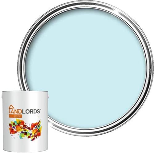 Landlords Fence Paint and Garden Shed Paint | Garden Paints | Furniture Paint | Wood Paint | Outdoor Paint | Garden Fence | Quick-Drying Paint | Protection Paint | Light Blue 5L