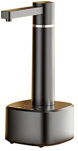 TTSAM Smart Water Dispenser,220V 4W Table Dispenser,Electric Dispenser Desktop 1200mAh Auto USB Charging Quantitative for Office Camping, 3 Gear - Black, 15*6.6cm