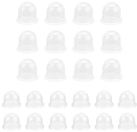Poire Amorcage, HASLED 24 Pièces Pompe D'amorçage Debroussailleuse, Caoutchouc Pompe à Ampoule D'amorce, pour Taille-Haies, Tronçonneuses, Souffleur à Essence et Débroussailleuses