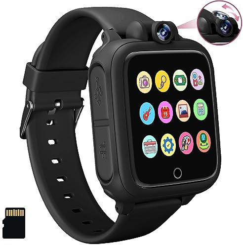 Umblue Smartwatch per Bambini, Orologio Bambini con Contapassi, 26 Bambini Giochi, Telecamera, Musicale, Regali per bambini e giocattoli per bambini per ragazzi e ragazze dai 2 ai 13 anni