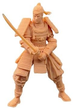 ZEDACAKAI 1/43 Figur Japan Samurai Dämon Samurai Harz Modell Miniaturgarage GK Kit Muss von Ihnen selbst gefärbt werden, Nr. 1