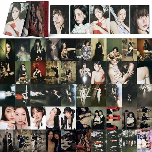 Pack of 55 Red Velvet Lomo Cards Red Velvet Chill Kill New Album Red Velvet Collections Postcards für Fans Kpop