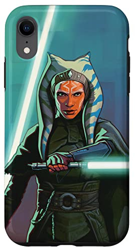 Star Wars Der mandalorianische Ahsoka Tano-Krieger Hülle für iPhone XR