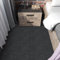 Elffloor Carpet Tiles Self Adhesive Carpet Floor Tiles, Anti-Slip Flooring Rugs for Living Room Office Bedroom, Dark Grey Peel and Stick Rugs Thick 4.5mm 30 x 30 cm 20pcs