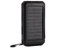Cargador Portátil, Anker Bateria Portatil, 10000mAh Carga Rápida Al Aire Libre Solar Mobile Power Bank Case Kit de Bricolaje con Brújula Negro Negro (Negro y Negro)