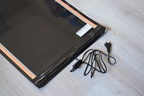 Durensa® Teppichheizung/Wohnwagenheizung mit Isolierung und Ein-/Ausschalter (80 * 220 cm 388 Watt)