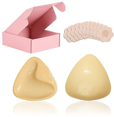 CATOR Reggiseno Invisibile Push Up, reggiseno adesivo, reggiseno invisibile, reggiseno adesivo push up, coppe adesive seno, Coppe Adesive Seno, Reggiseno Adesivo Delicato sulla Pelle per Donna(B)