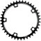 QUARKZMAN Plato De Cadena Narrow Wide para Bicicleta De Ruta De Velocidad para BCD 130 Plato De Cadena De Bicicleta 167.65mm/6.6 Negro Aleación De Aluminio CNC 1 Pc