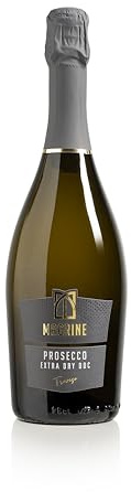 Magrine | Prosecco DOC Extra Dry Il Prosecco DOC più Desiderato Vino Spumante Italiano Metodo Martinotti Prosecco DOC di Treviso con Uve 100% Glera 1 Bottiglia da 750 mL