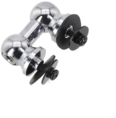 Zweiseitige Snaredrum-Lugs aus Aluminium, 51 mm Lochabstand von Loch zu Loch, doppelseitiger Lasche für Stahl-Snaredrum-Shell-Restaurierungsprojekte (26 mm)